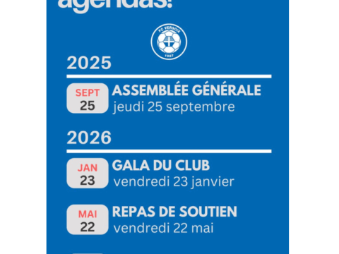 À vos agendas: saison 25/26!