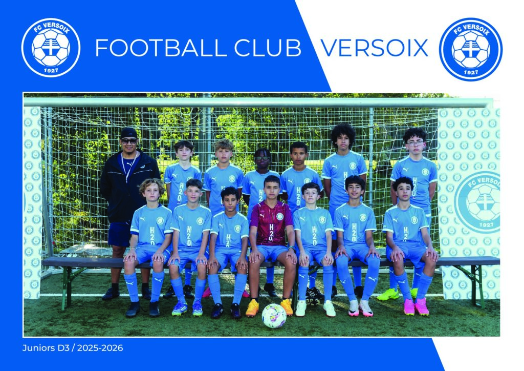 Poster d'équipe D3 - Saison 25/26