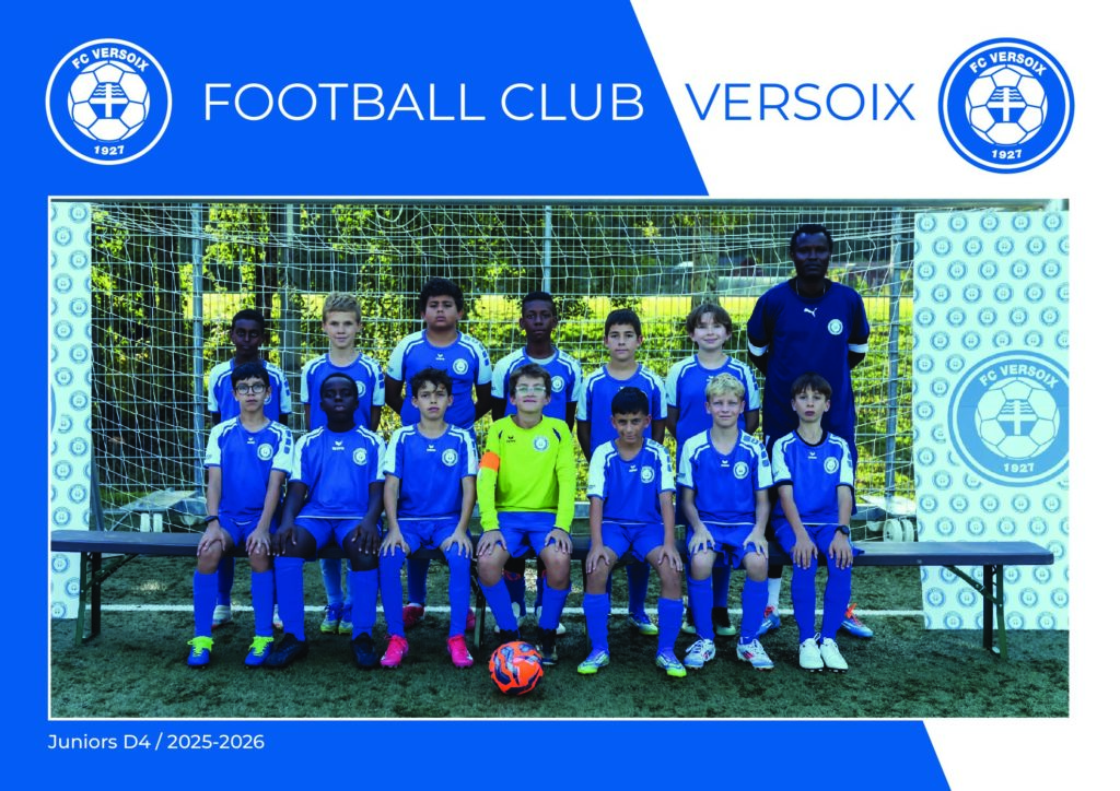 Poster d'équipe D4 - Saison 25/26