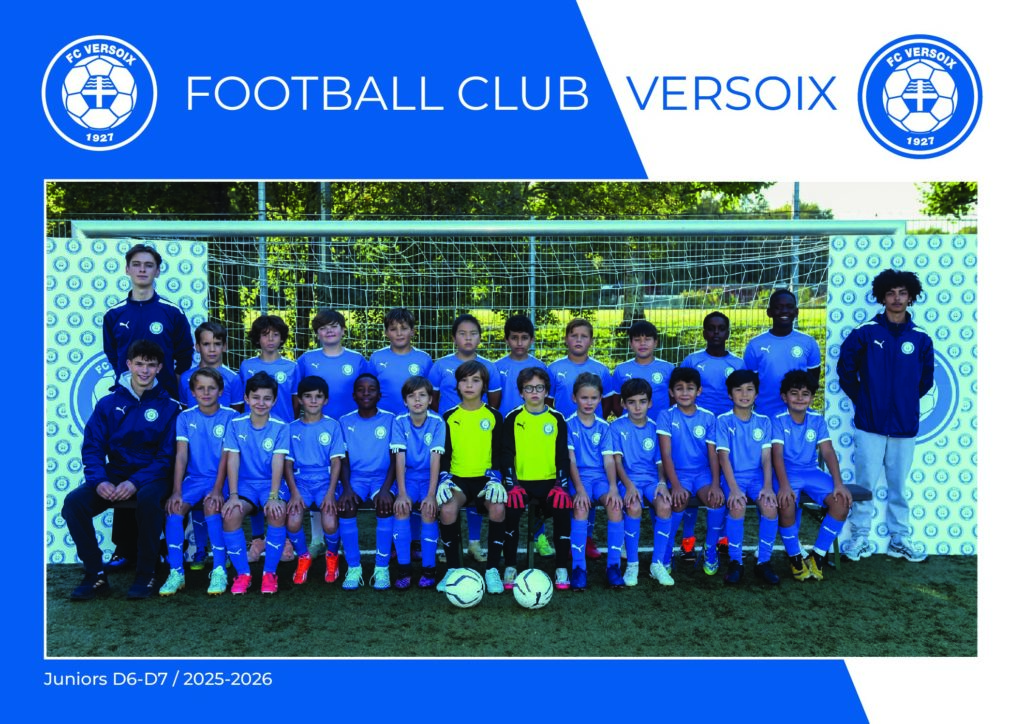 Poster d'équipe D6-7 - Saison 25/26