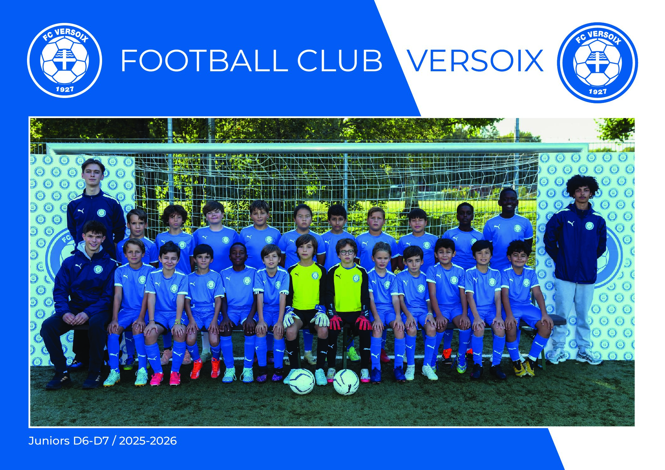 Poster d'équipe D6-7 - Saison 25/26