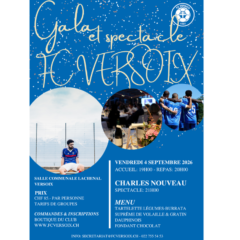 Nouvelle date Gala FC Versoix