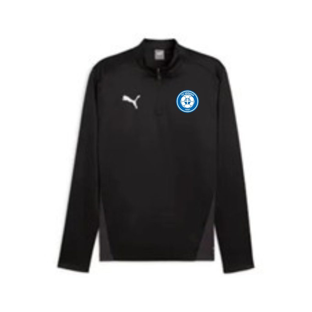 Modèle Adulte - Pull d’entraînement 1/4 Zip – Puma (Blue Navy)