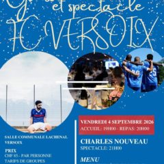 Nouvelle date Gala FC Versoix