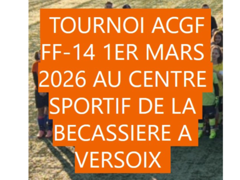 Tournoi féminin FF14 de l’ACGF