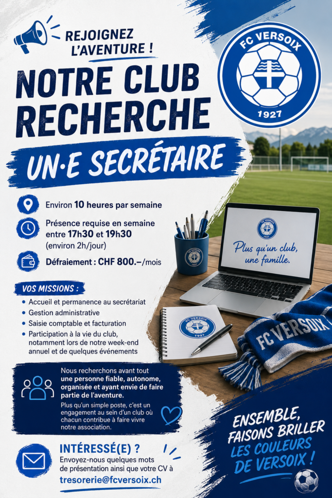 Engagement – Secrétariat !