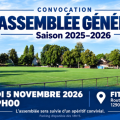 Convocation à l’Assemblée générale du FC Versoix